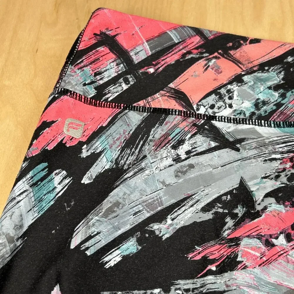 Fabletics Women’s Large Abstract Print Athletic Leggings Yoga Gym Running Pants - Picture 8 of 9